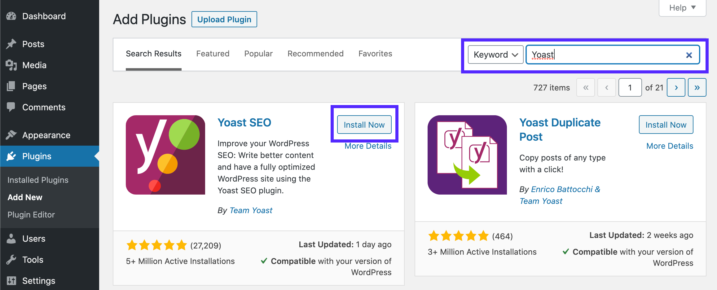Add Yoast Add Yoast