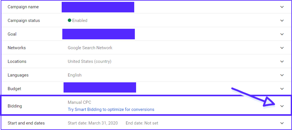 Google Ads Bidding.