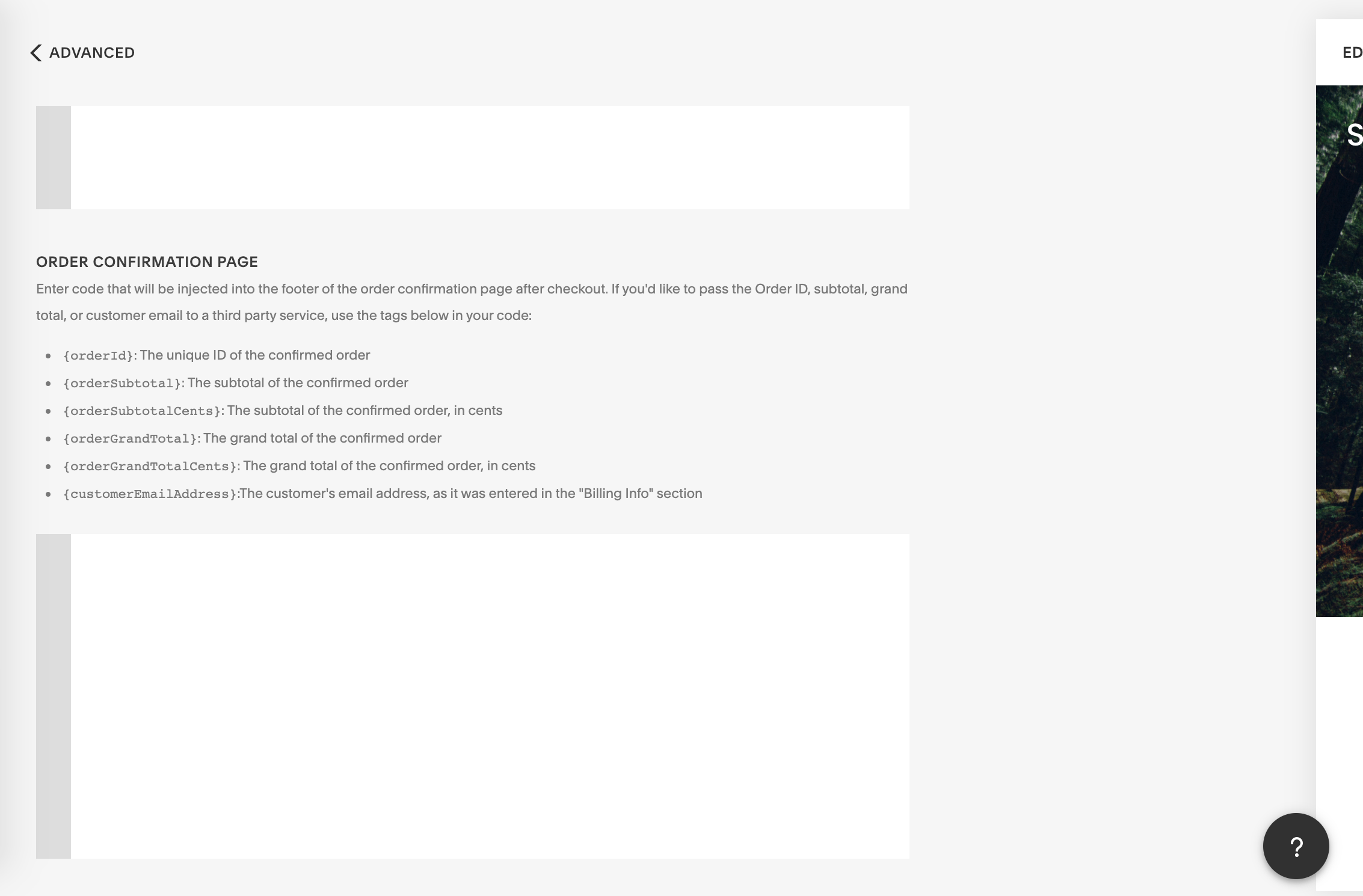 Order Confirmation Page Code Order Confirmation Page Code