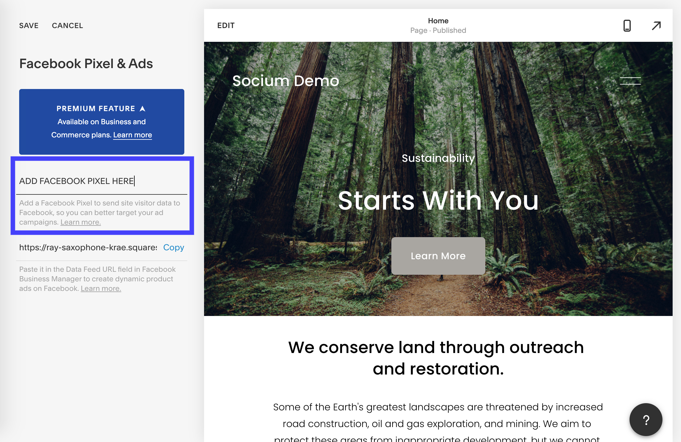 Squarespace Facebook Pixel Squarespace Facebook Pixel