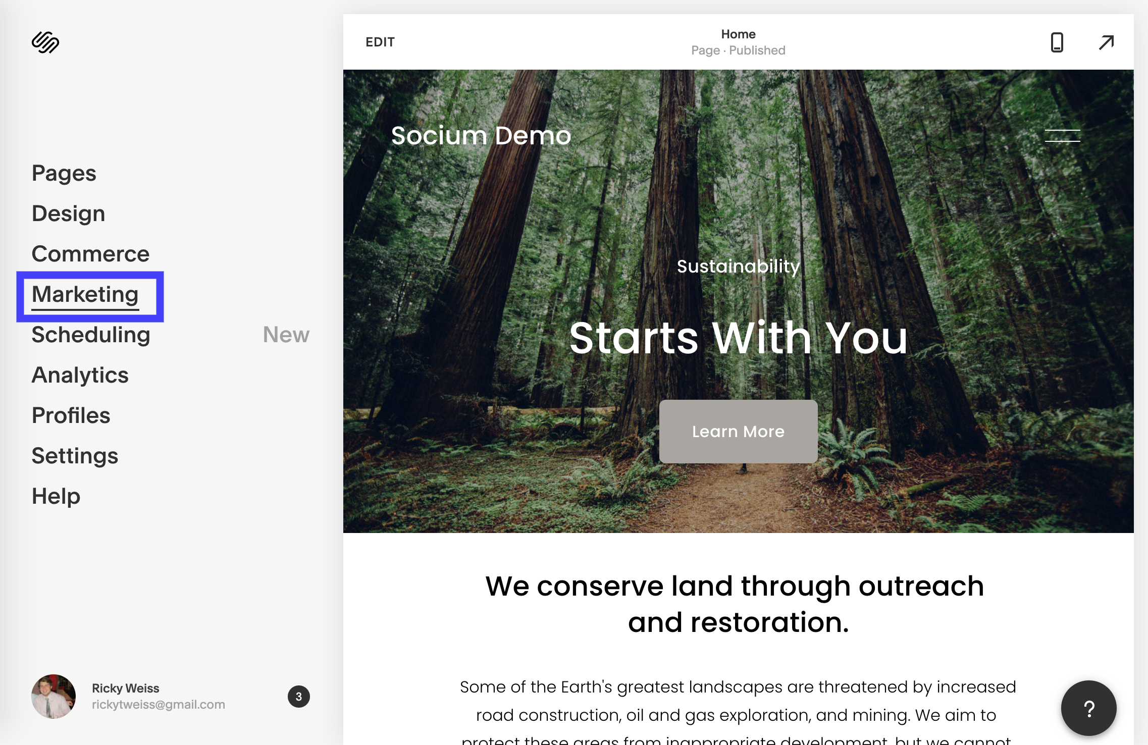 Squarespace Marketing Squarespace Marketing