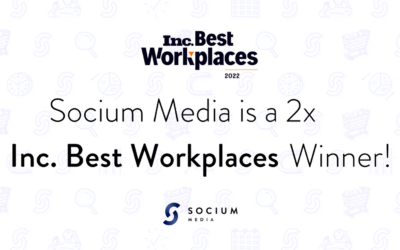 Socium Media Made Inc. Magazine’s Best Workplaces List (Again!)