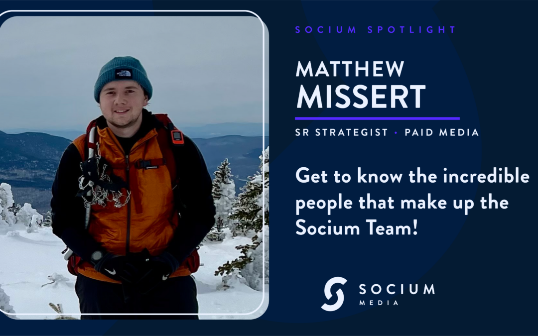 Matthew Missert Socium Spotlight