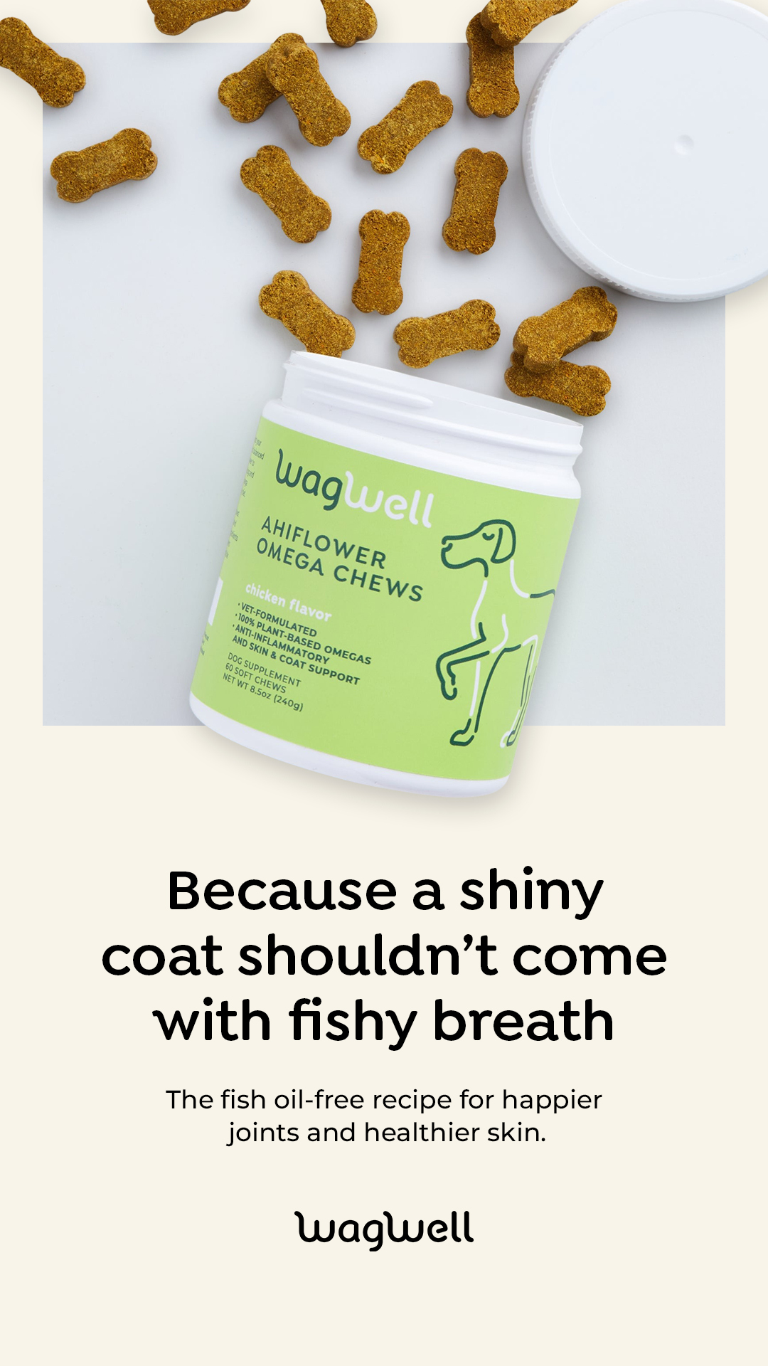 WagWell-Ahiflower Omega Chews